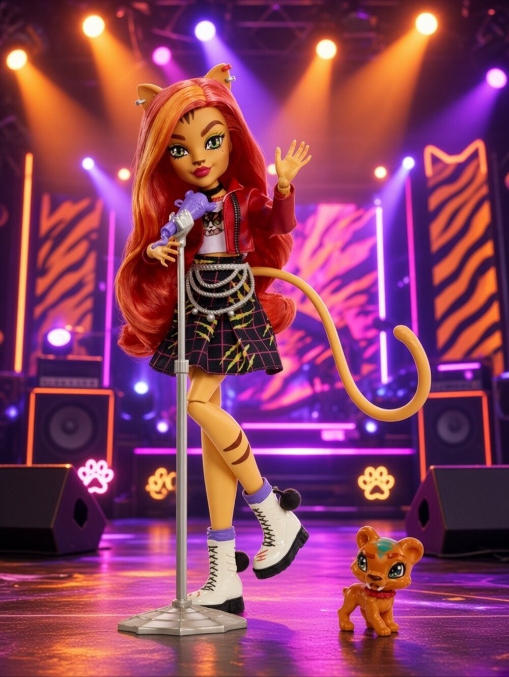 🍦●Monster High Toralei Doll
